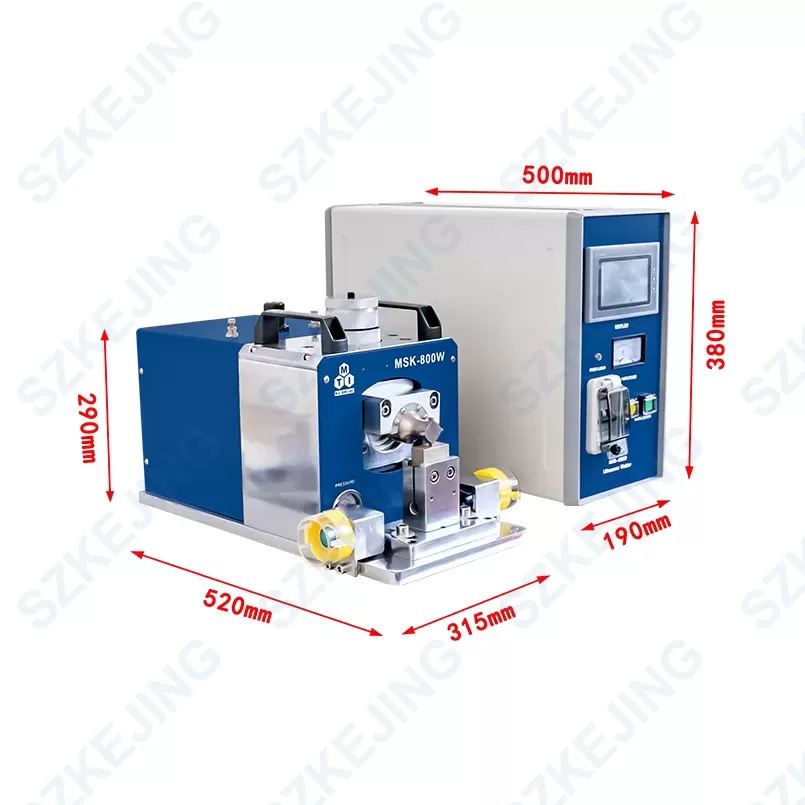 Desk-Top 800W Ultrasonic Metal Welder (Tabbing)  with Touch-Screen Digital Controller-MSK-800W