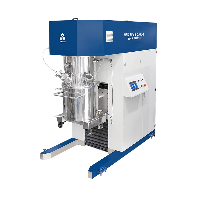 MSK-SFM-9-10L-2 Dual-Shaft Vacuum Planetary Mixer