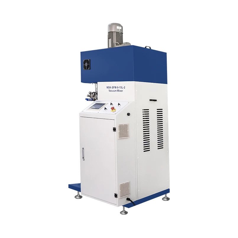 MSK-SFM-9-15L-2-04 MSK-SFM-9-15L-2 Dual-Shaft Vacuum Planetary Mixer
